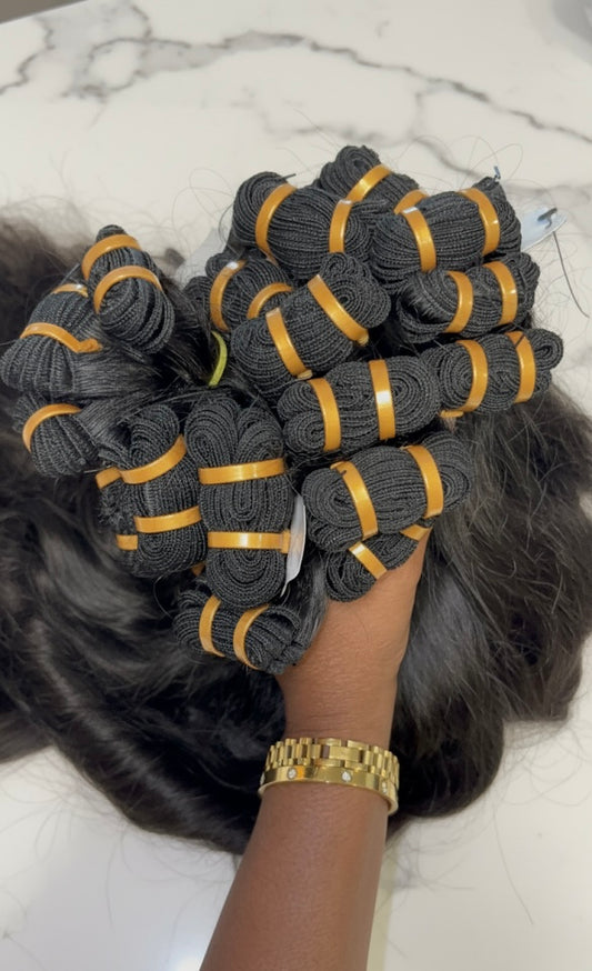 Raw Indian wavy: 3-Bundle Deal (Same Length)
